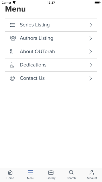 OU Torah Screenshot