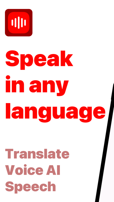 LiveTranslate - Speak Voice AI Screenshot