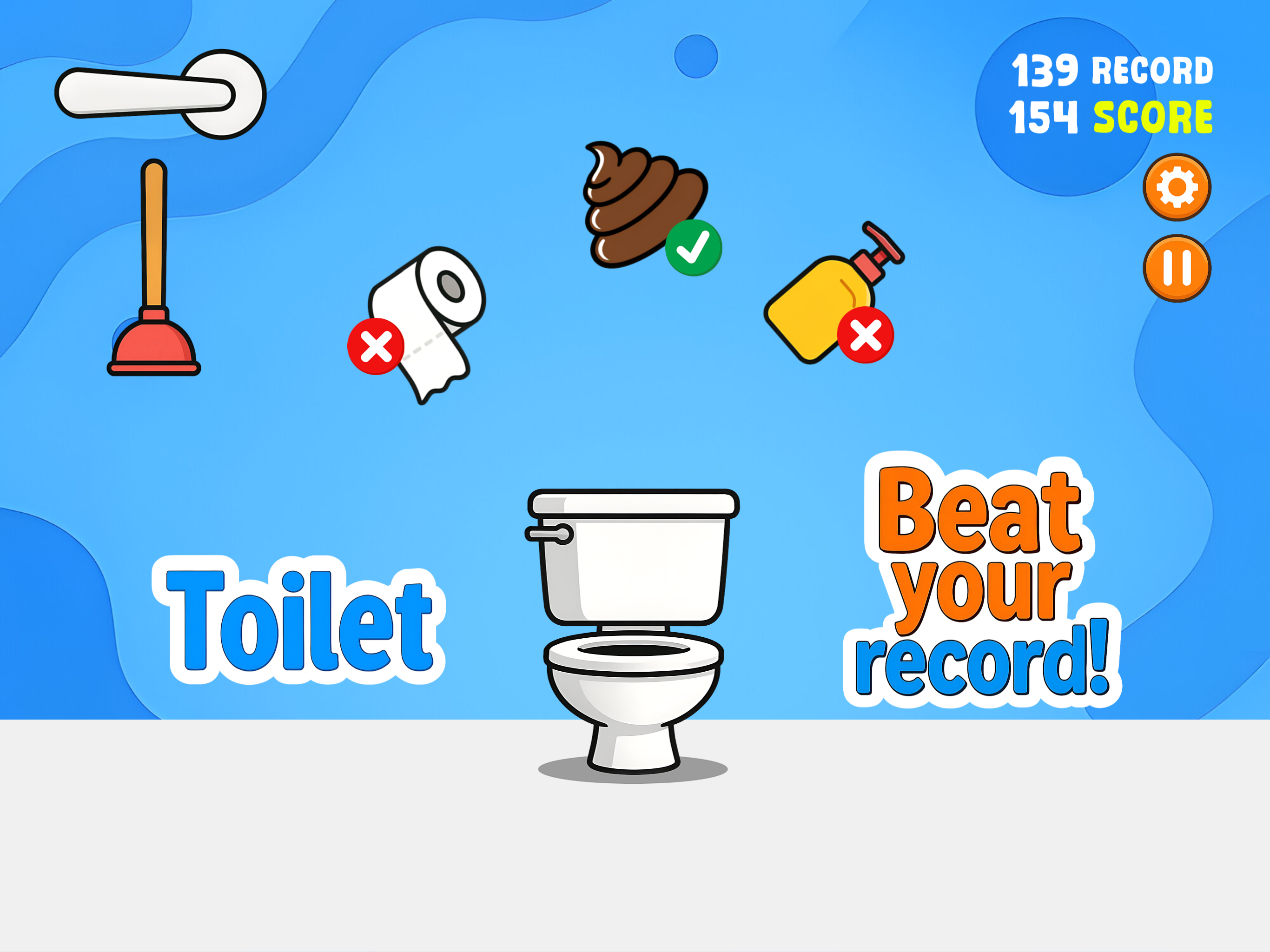 Toilet vs Poop - Minigames screenshot 10