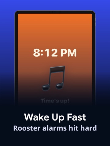 Xtimer Clock iPad screenshot