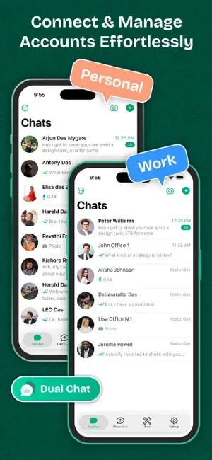 Whats Web: Dual Chat App screenshot 1