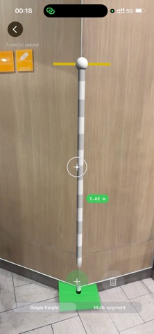 AR Height: Measure With Phone iPhone screenshot