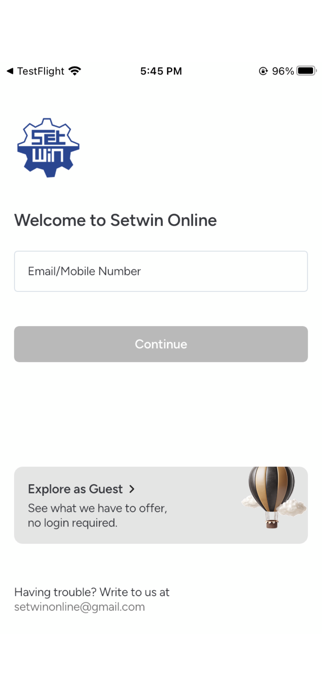 SETWIN ONLINE Screenshot 1 of 5