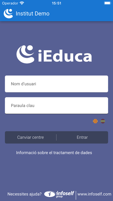iEduca control presencia Screenshot