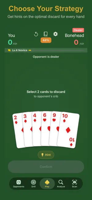 Cribbage Lab screenshot 1