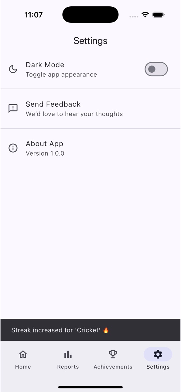 iPhone screenshot