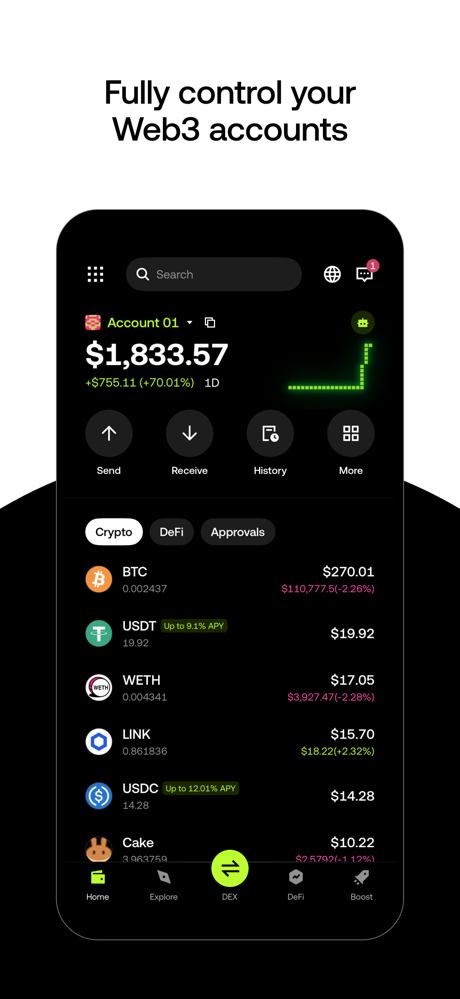 OKX Wallet: Crypto & Web3 screenshot 1