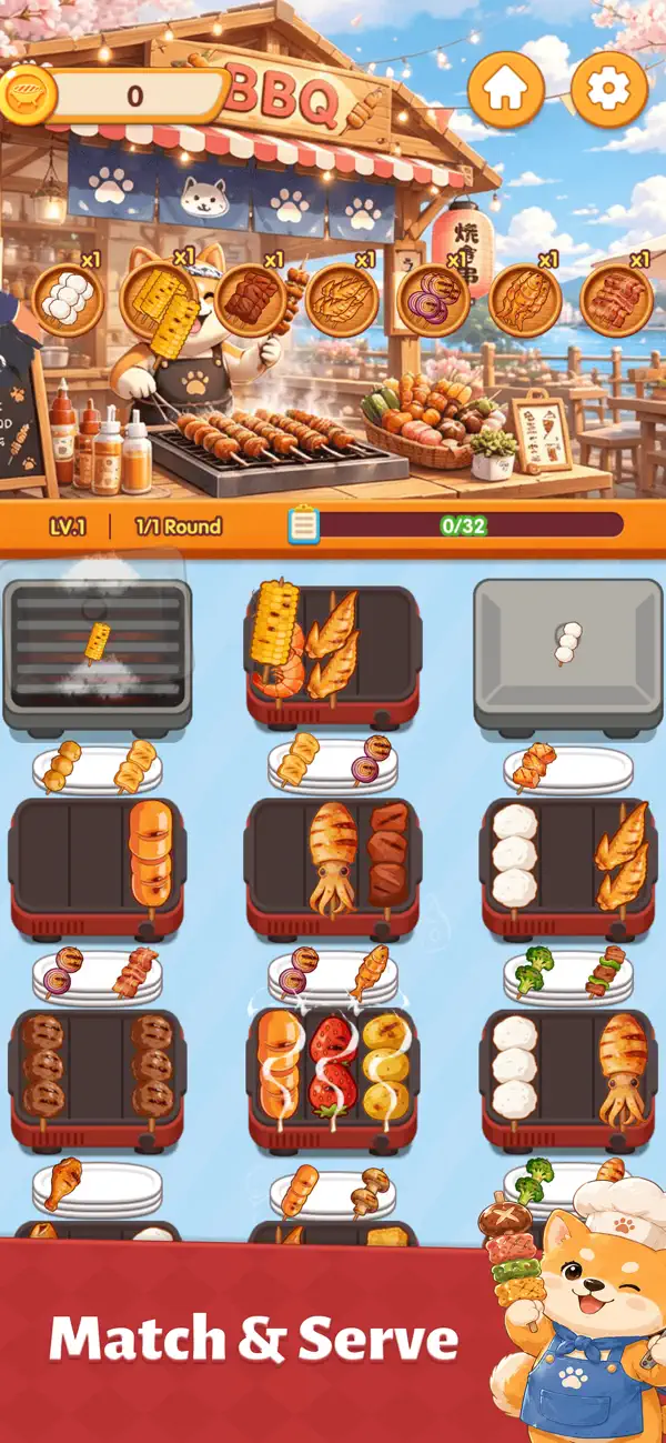 Screenshot #2 pour Sizzle Skewer Feast