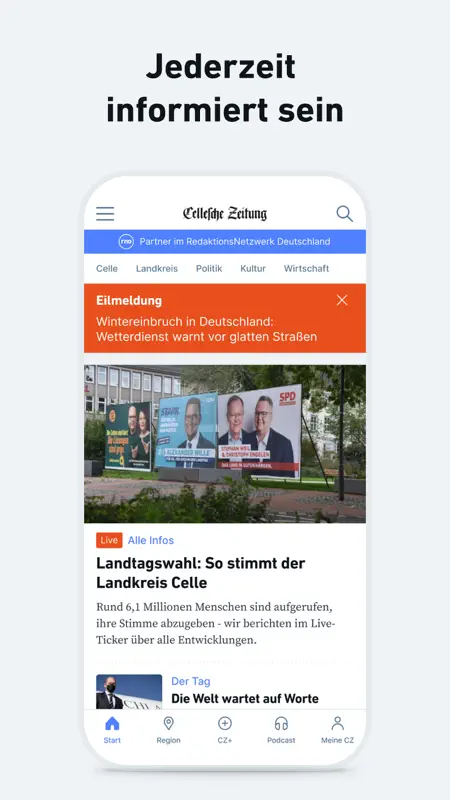 CZ - Nachrichten und Podcast screenshot 2 of 8