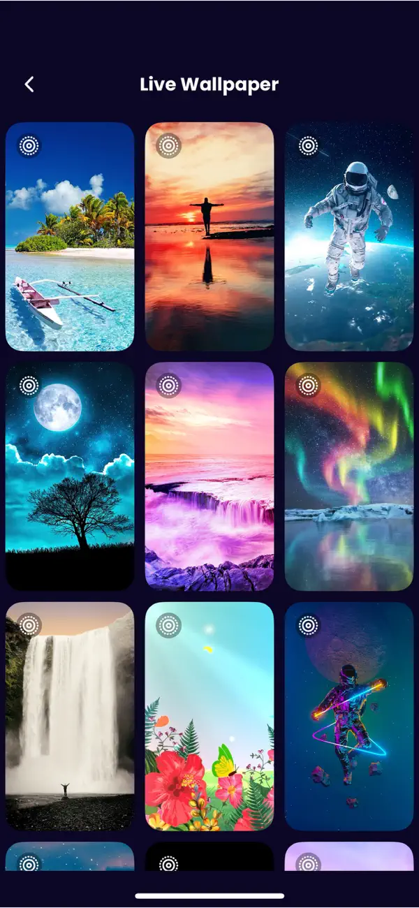 Screenshot #2 pour Live Wallpaper 4K - HD Theme