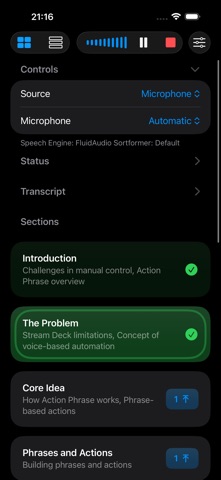 Action Phrase - Voice Control Screenshot 6 of 10