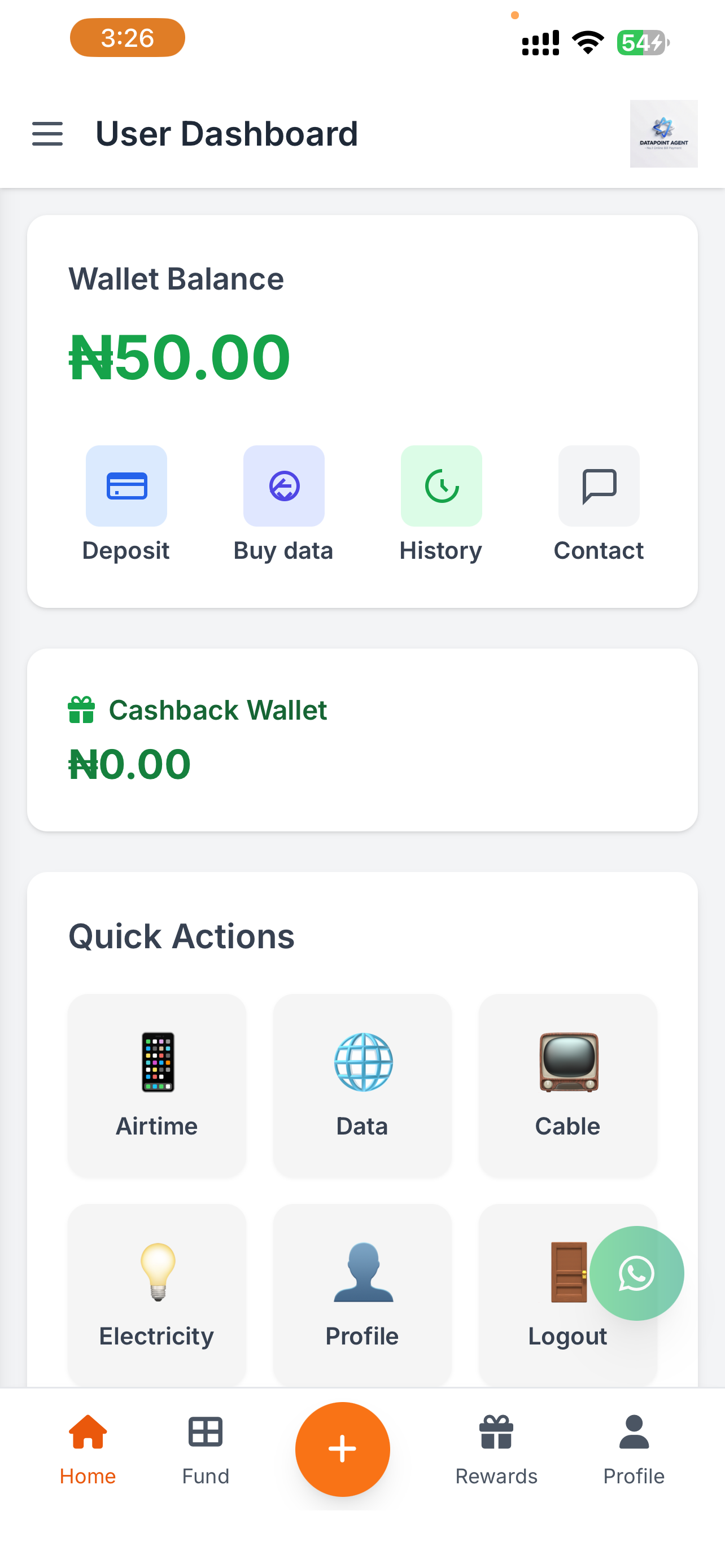 Datapoint App