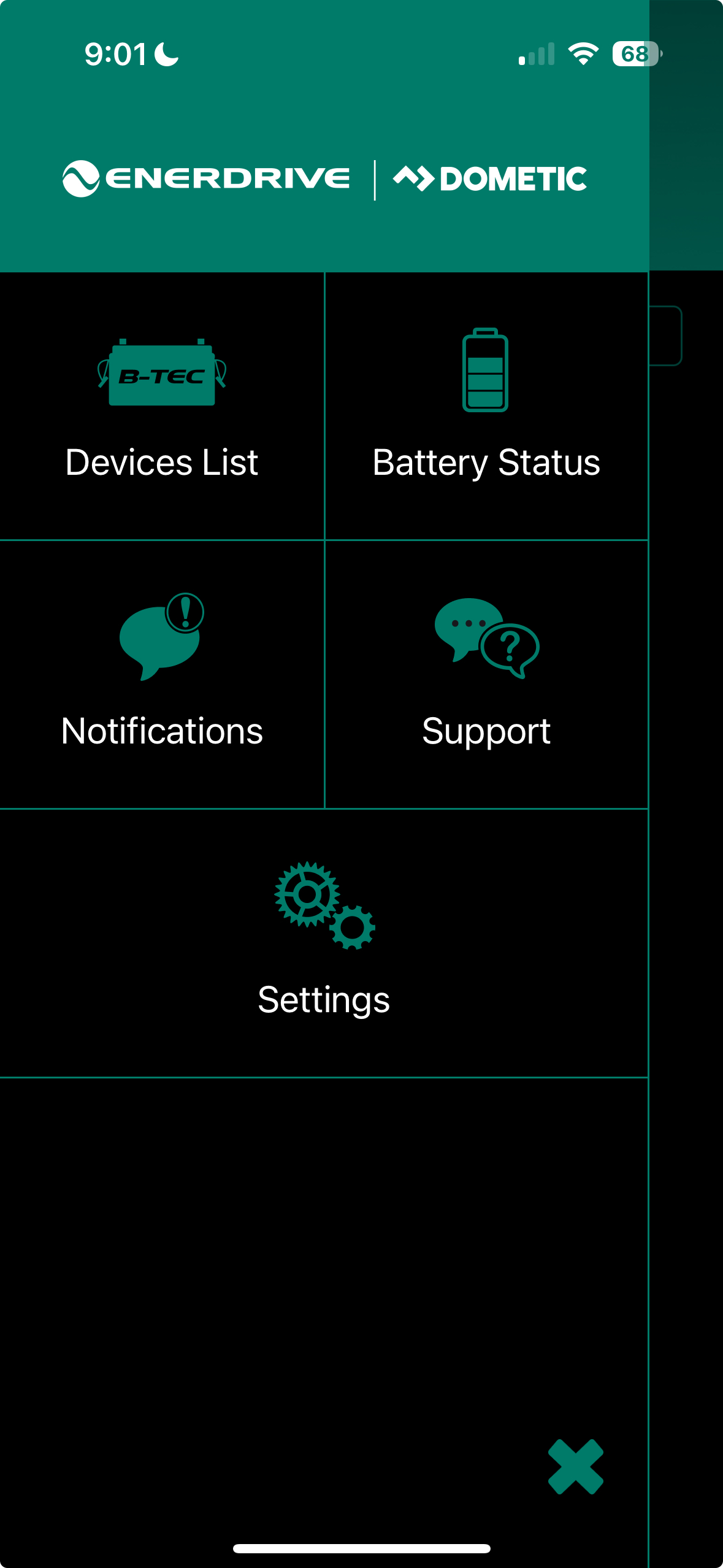 B-TEC Classic Battery Monitor
