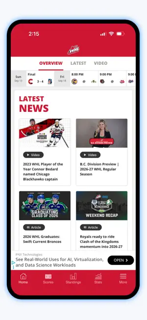 CHL: Official App screenshot 3