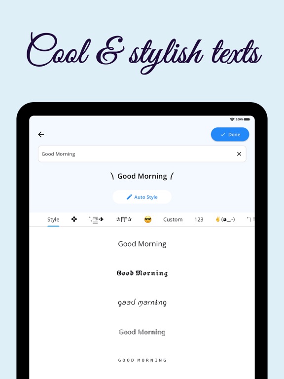 App screenshot