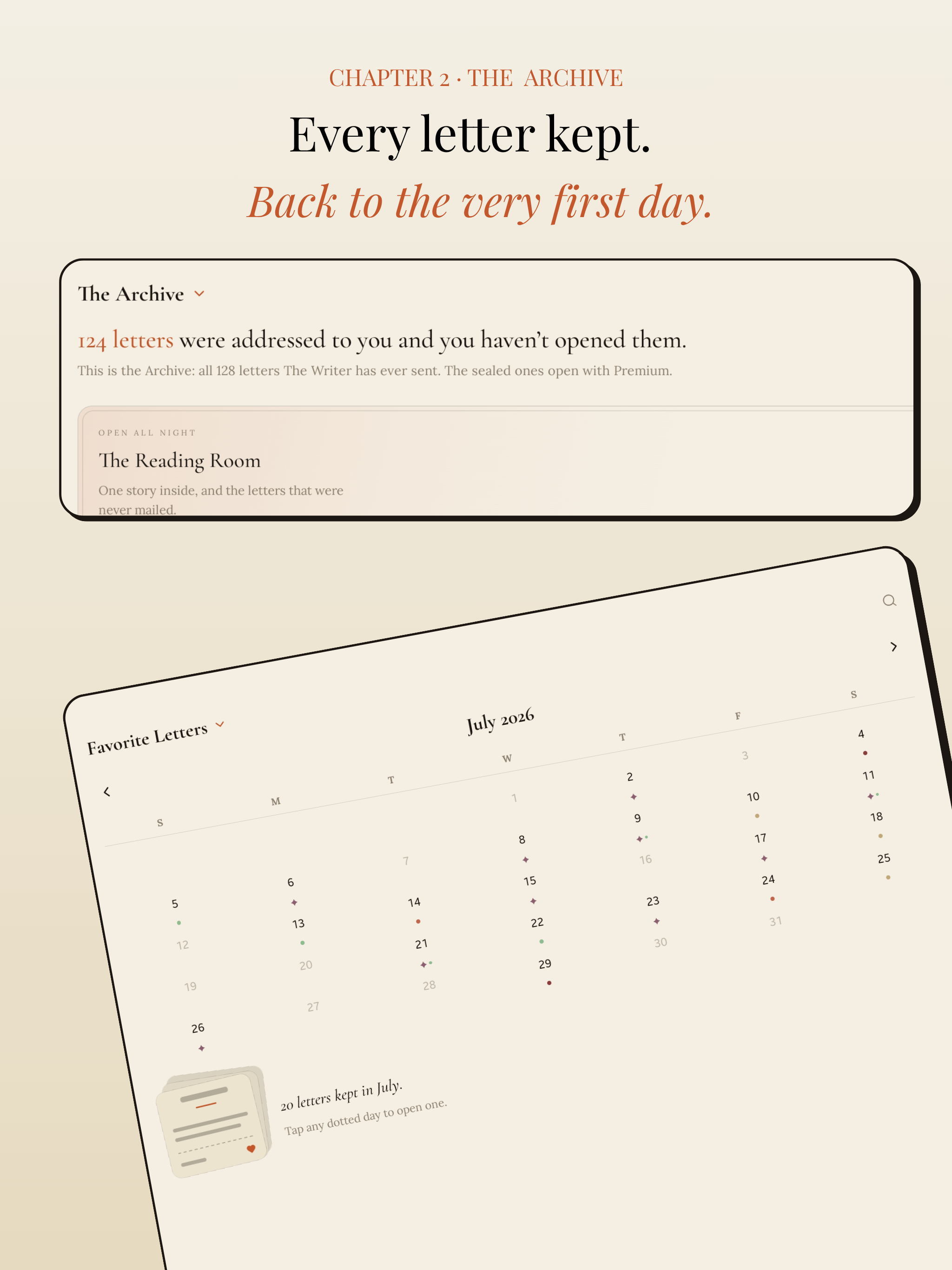 Thereafter: Letter Journal screenshot 10