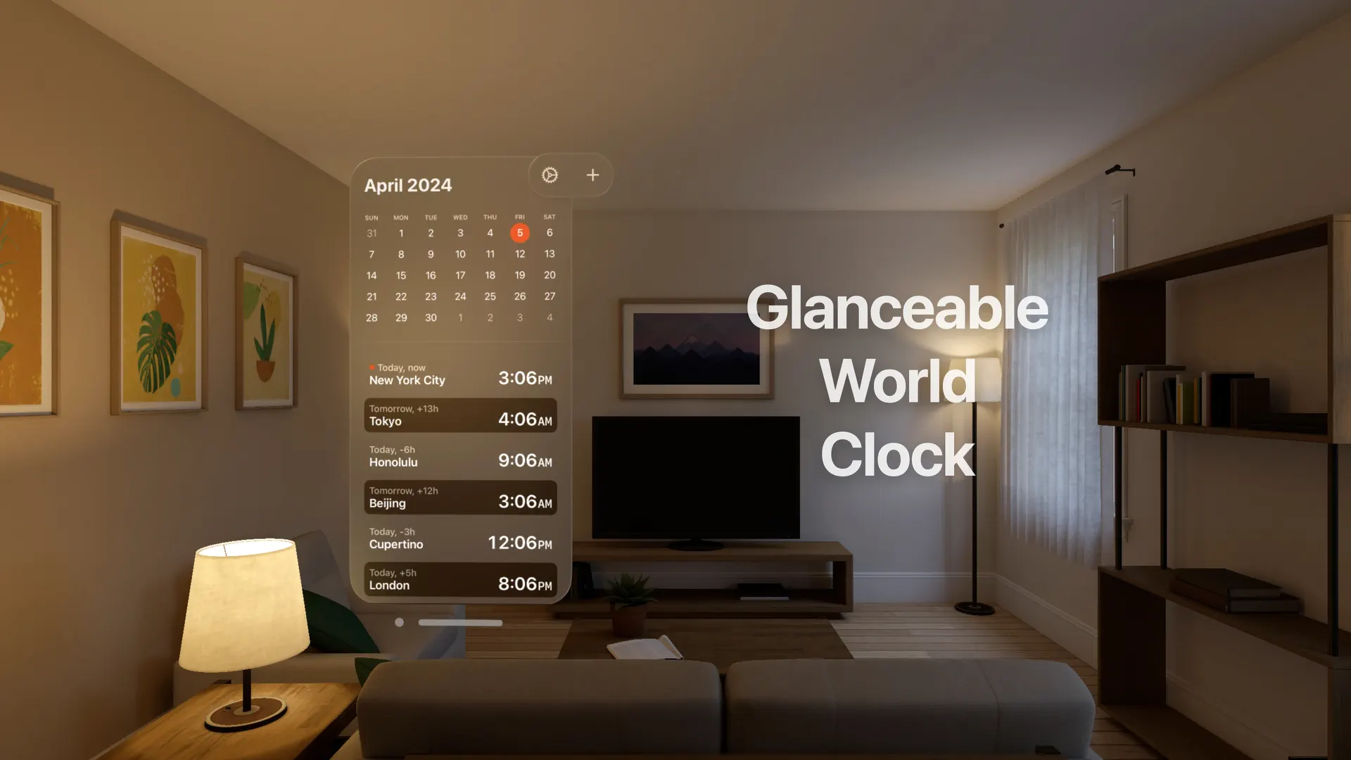 Horzono World Clock screenshot