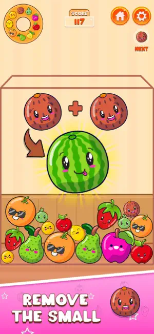 Juicy Fusion: Watermelon Games screenshot 2