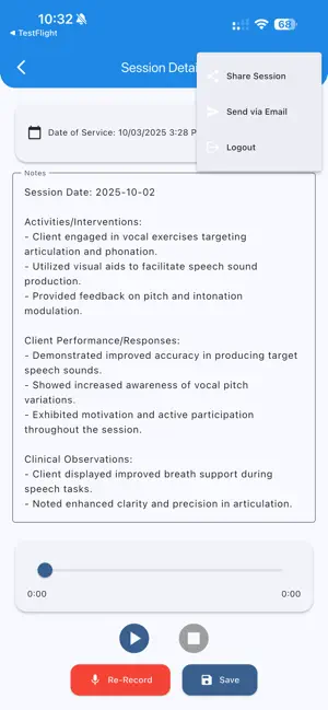TheraSnap - AI SLP Notes screenshot 2