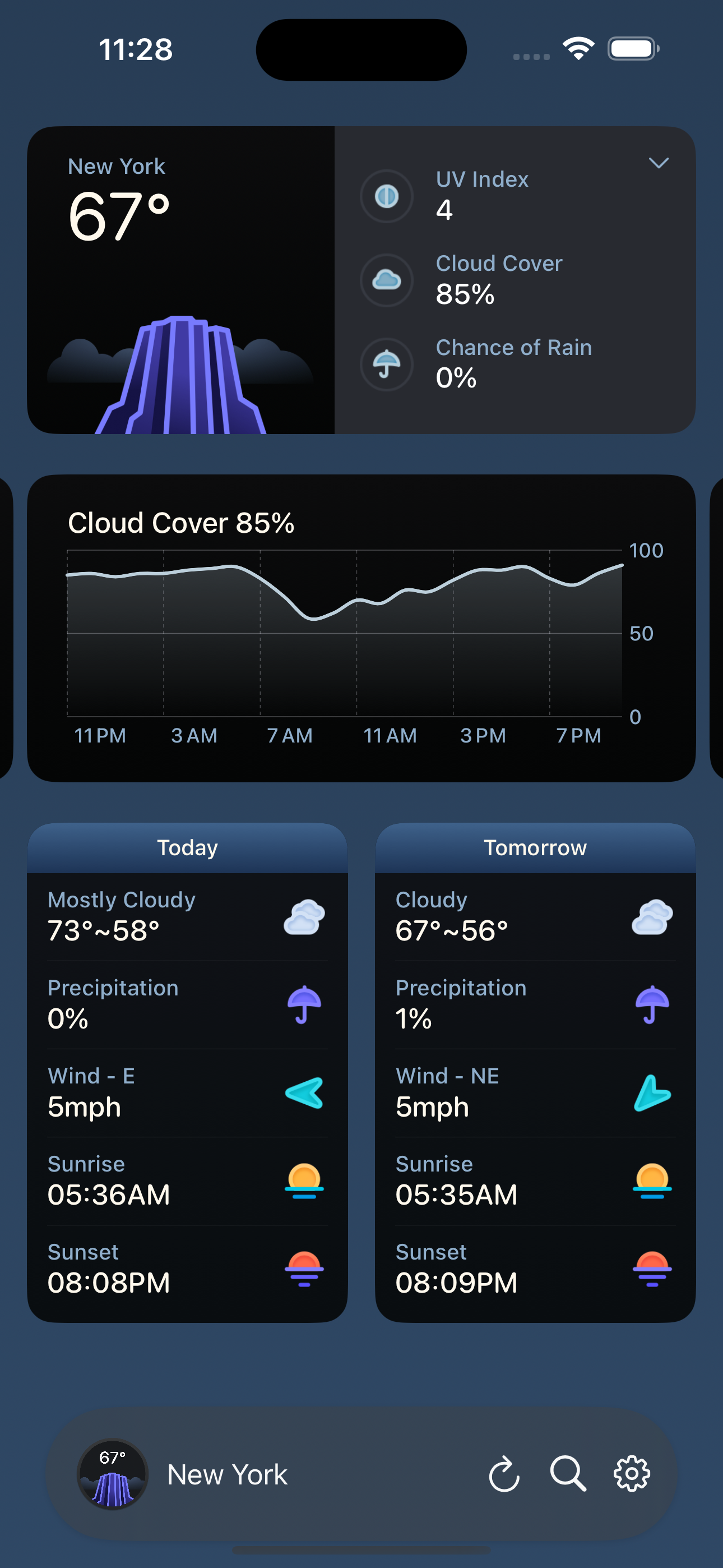 Weather mini