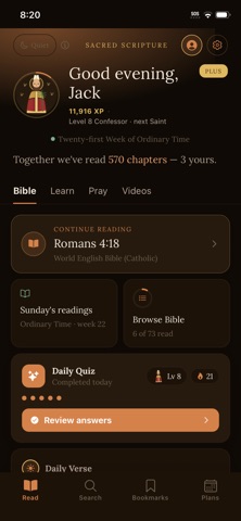 Cornerstone: Bible & Catechism Screenshot 1 of 8