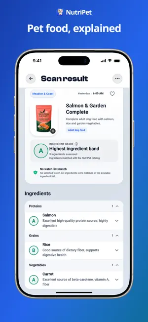 NutriPet: Pet Food Scanner screenshot 1