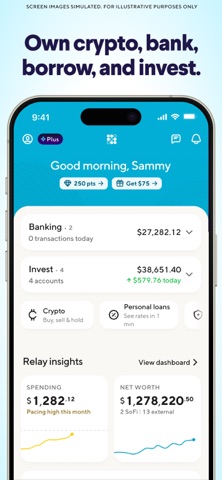 SoFi: Bank, Invest & Crypto iPhone screenshot 5