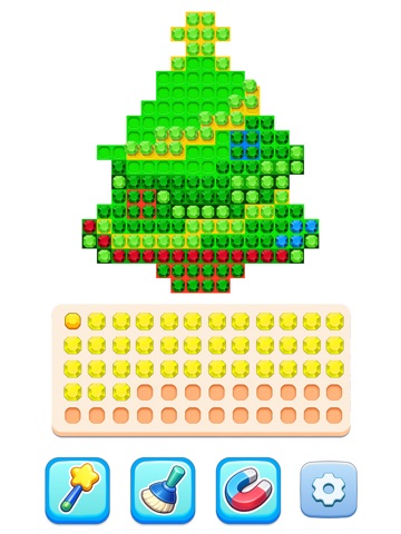 Glow Sort - Jewel Color Puzzle iPad screenshot