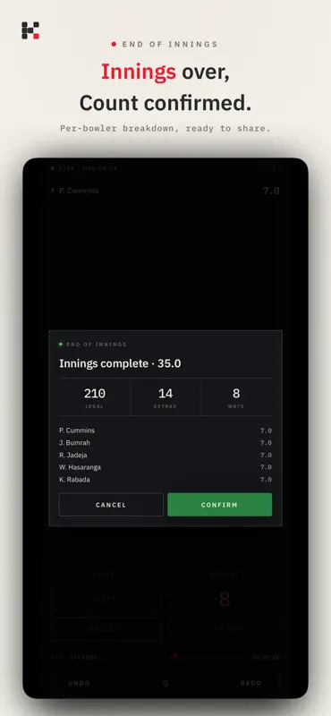 Cricket Umpiring Counter screenshot 10 of 10