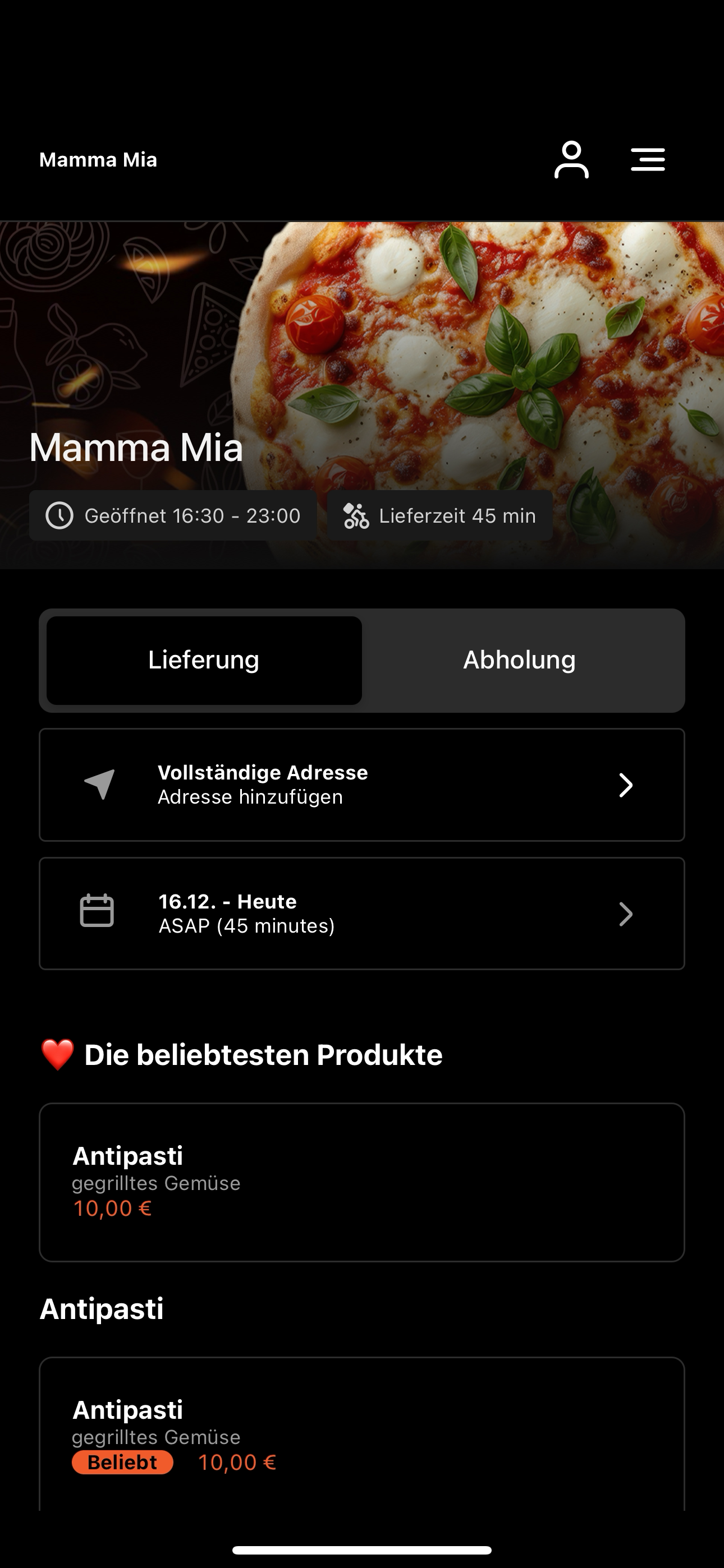 Mamma Mia DE screenshot 3