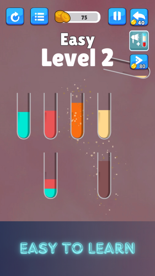 #1. The Alchemist: Chemical Sort (iOS) 由: Huy Bach