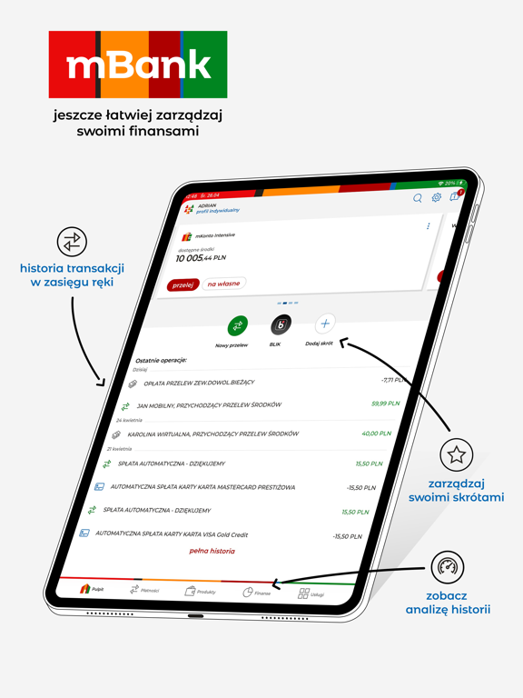 Screenshot #4 pour mBank PL - Twój bank i finanse