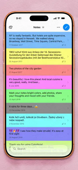 Colored Note screenshot 1