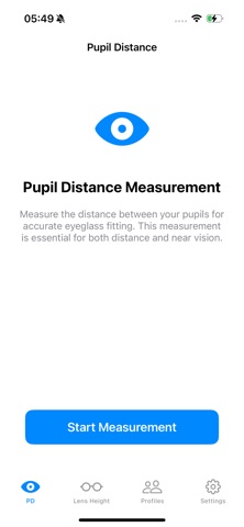 Eye Measure-Ruler&,Distance,PD iPhone screenshot