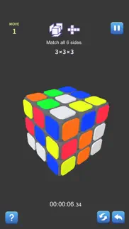 rubiks riddle cube solver iphone screenshot 2