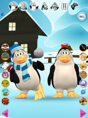 Talking Pengu & Penga Penguin iPad screenshot