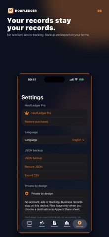 HoofLedger: Farrier Manager Screenshot 6 of 6