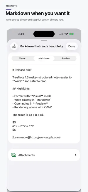 TreeNote: Nested Notes screenshot 4