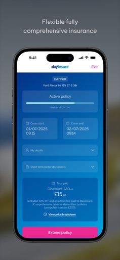 Dayinsure - Temp Car Cover screenshot 6