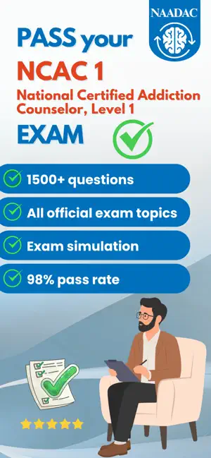 NAADAC NCAC 1 Exam Prep 2026 screenshot 1