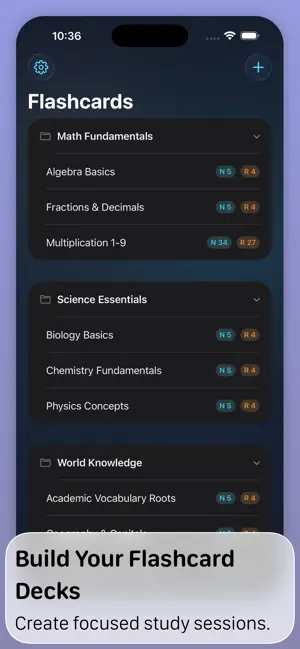 Cognis - Flashcards screenshot 1