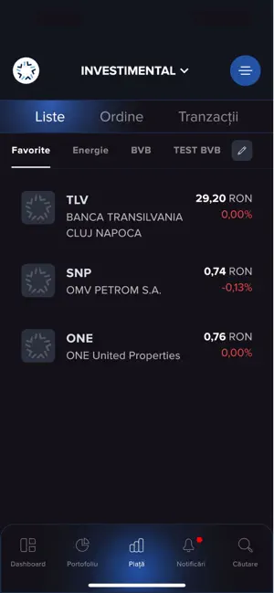 Investimental screenshot 1