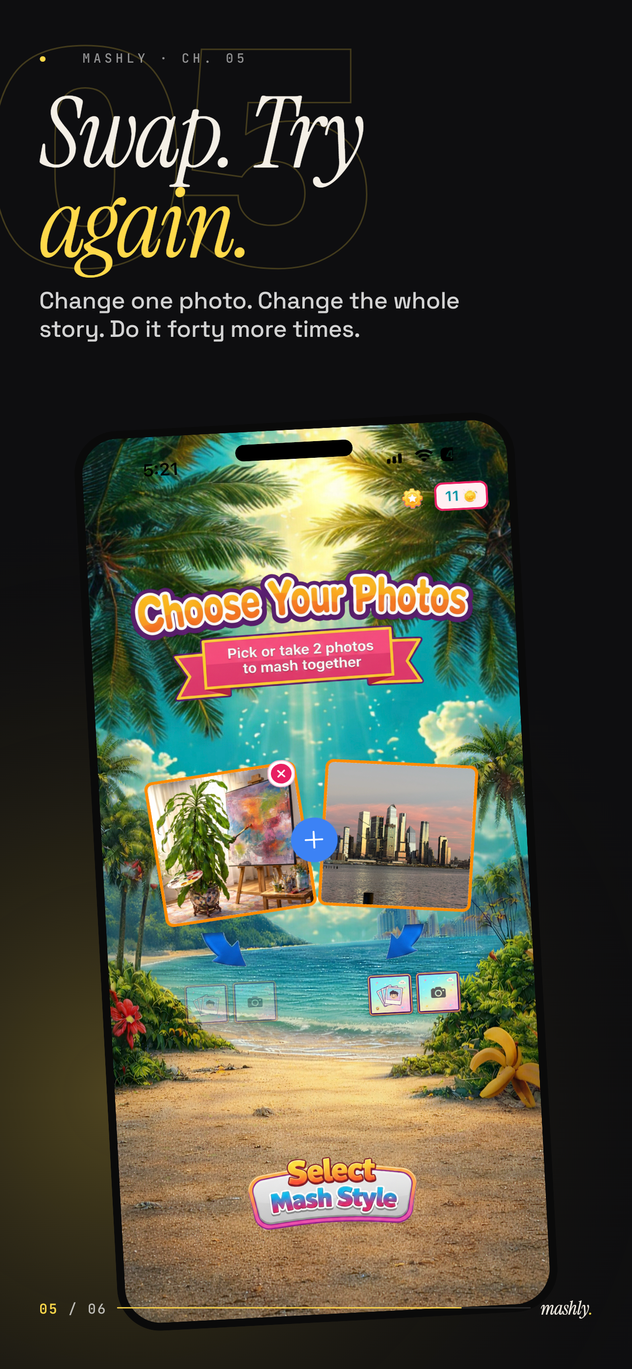 Mashly: Funny Photo Mashup screenshot 5
