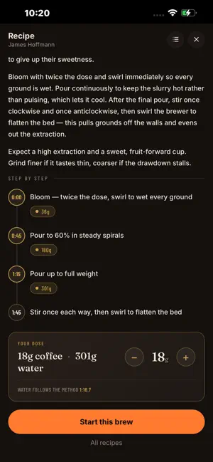 BeanTrace screenshot 2