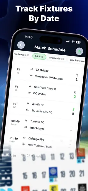 Pulse Score iPhone screenshot 1