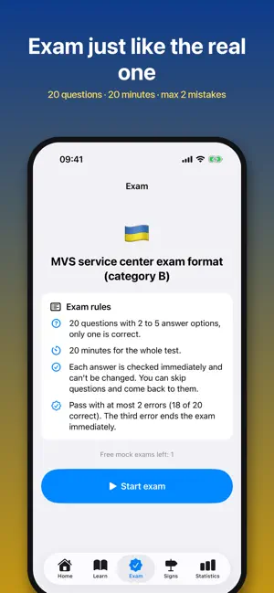 Testado: Driving Test UA·PL·ES screenshot 3