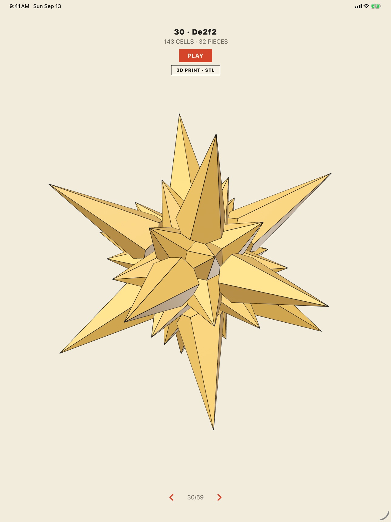 Screenshot 12 of Stellaria: Polyhedra Puzzle