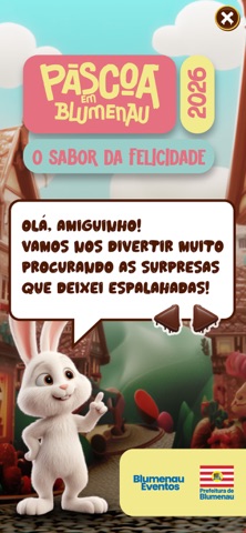 Páscoa Blumenau 2026 screenshot
