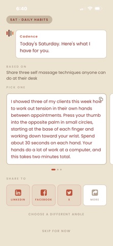 Cadence: Show Up Daily screenshot