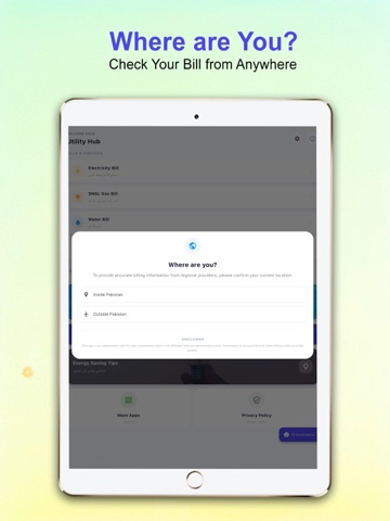 App screenshot
